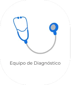 equipo de diagnóstico